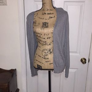 Lightweight gray cardigan!